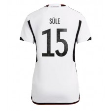 Tyskland Niklas Sule #15 Hjemmedrakt Kvinner VM 2022 Kortermet